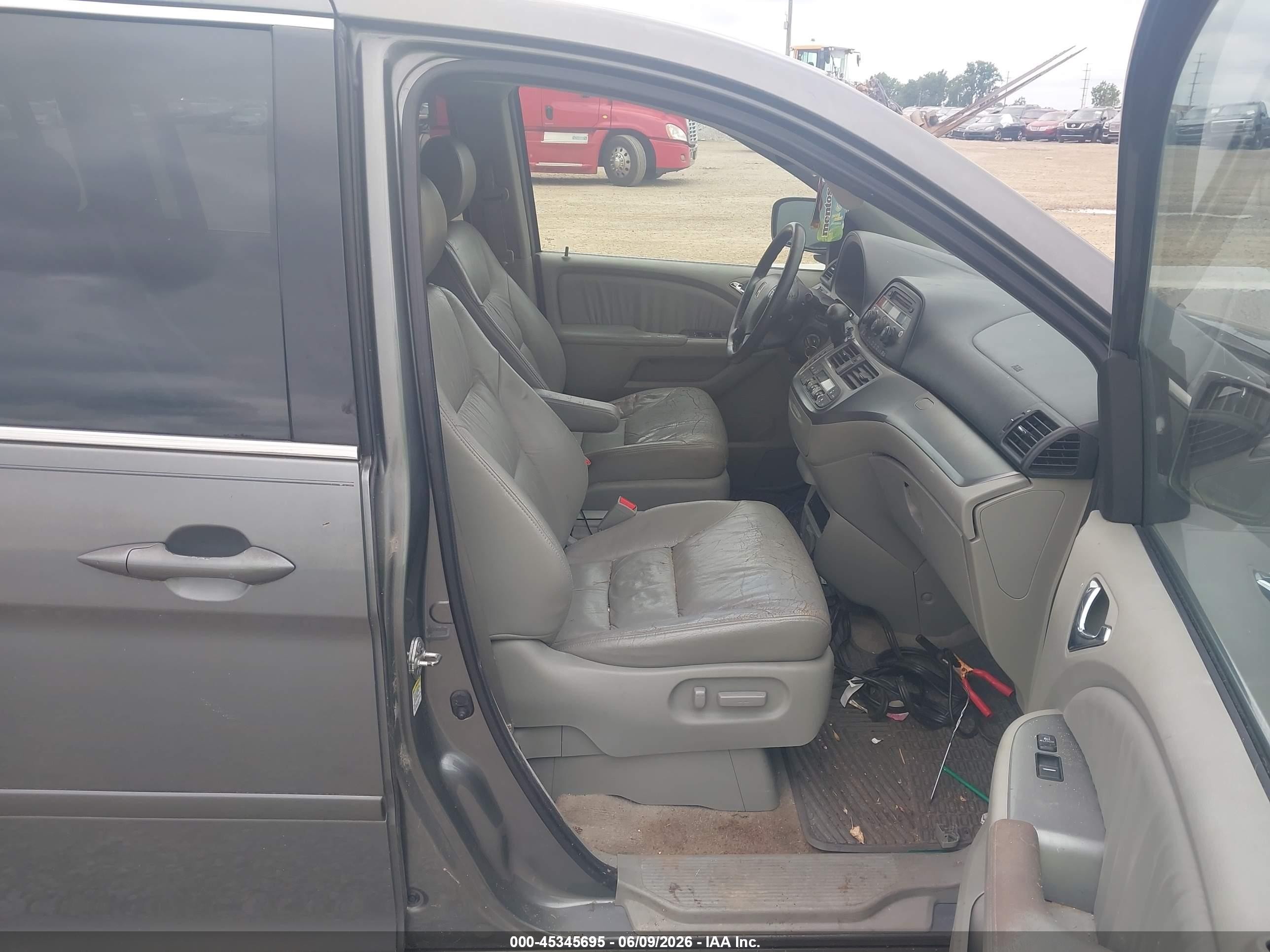 2008 Honda Odyssey Ex-l Tan vin: 5FNRL38728B407056
