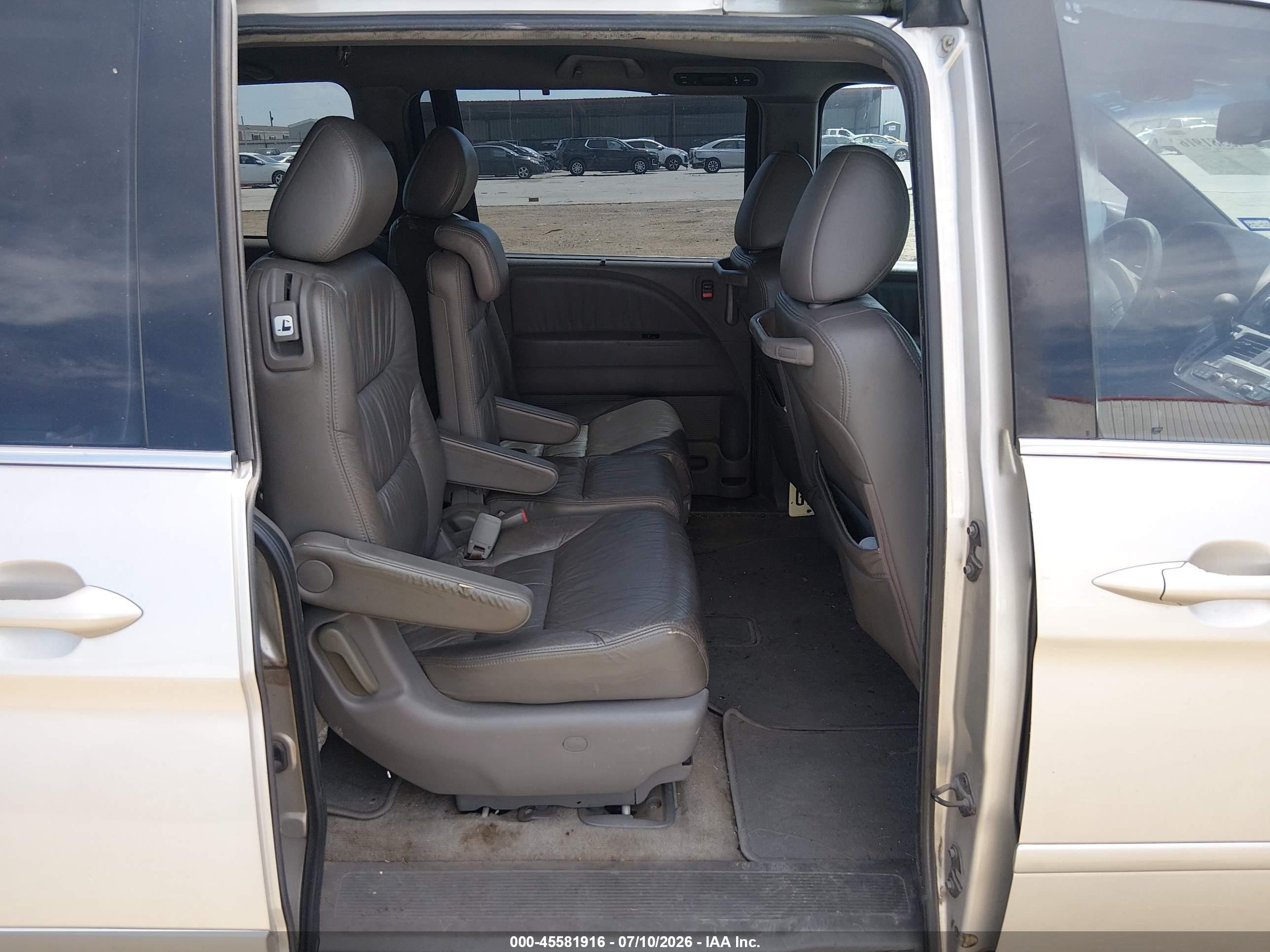 2008 Honda Odyssey Ex-l Серебряный vin: 5FNRL38728B417960
