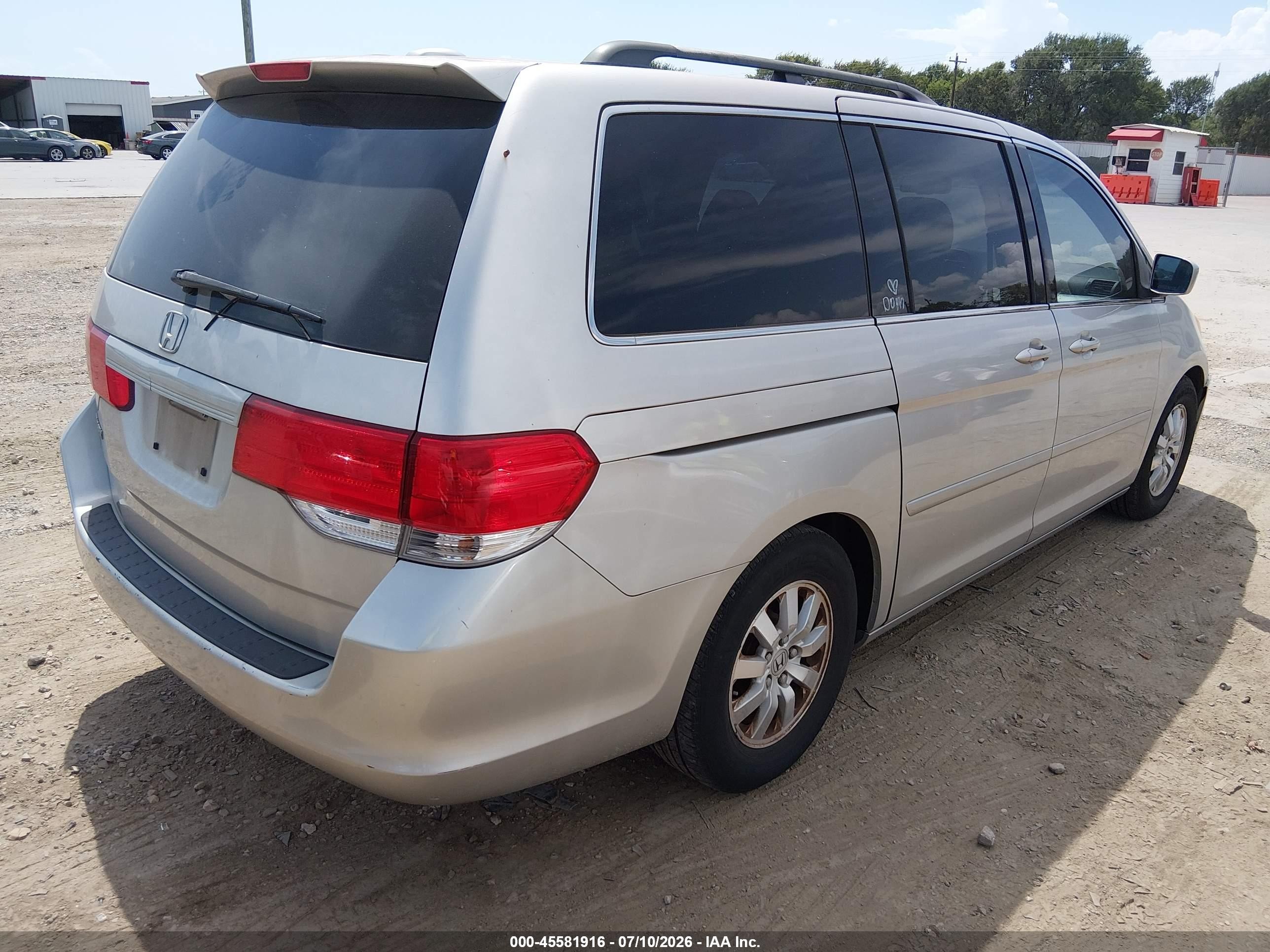 2008 Honda Odyssey Ex-l Серебряный vin: 5FNRL38728B417960