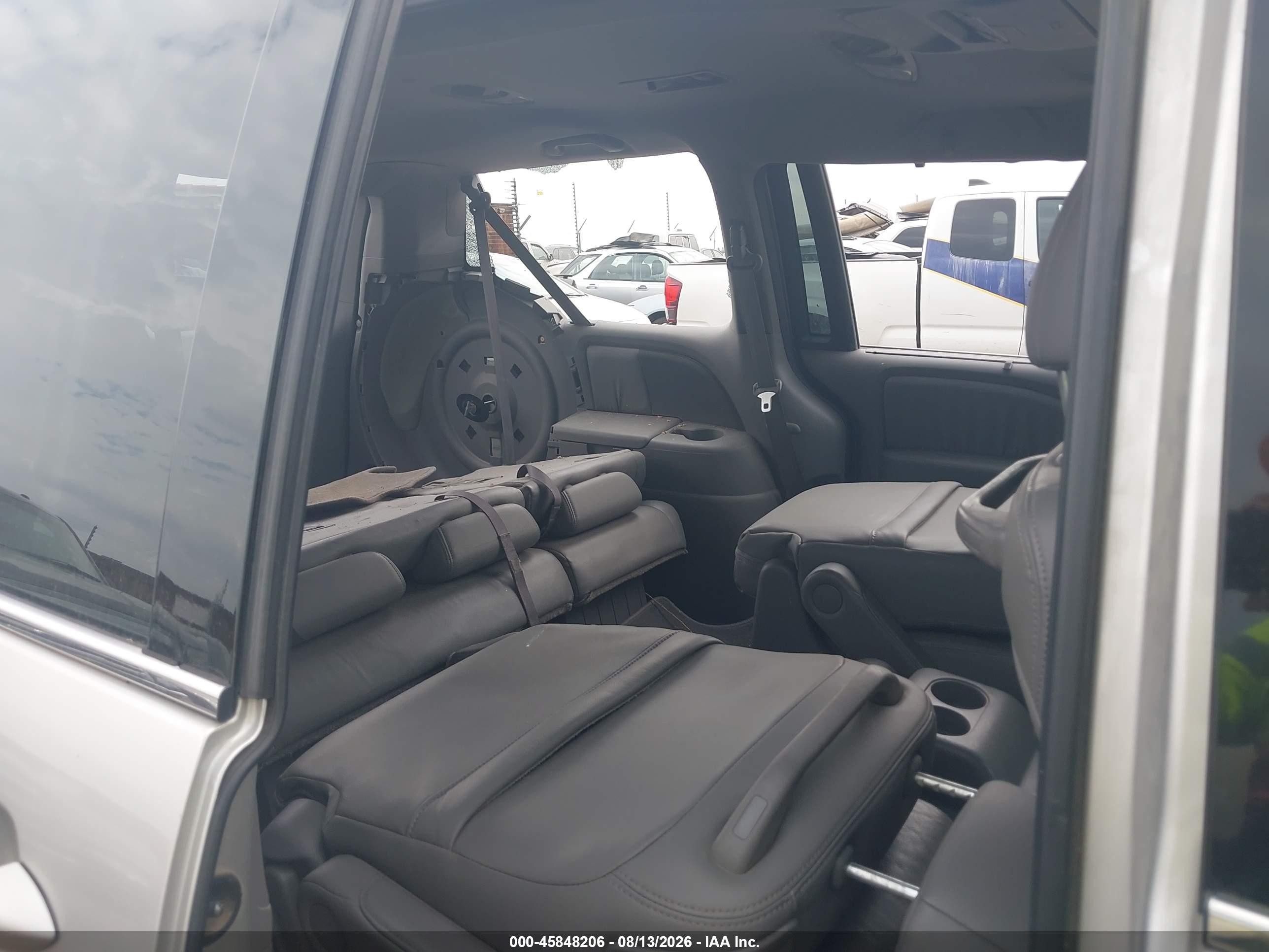 2009 Honda Odyssey Ex-l Silver vin: 5FNRL38729B013669
