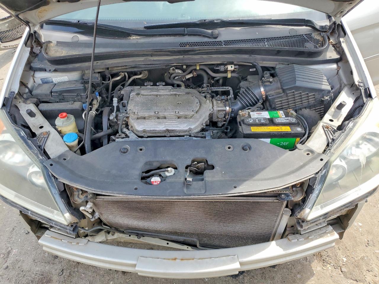 2009 Honda Odyssey Exl Silver vin: 5FNRL38729B025983