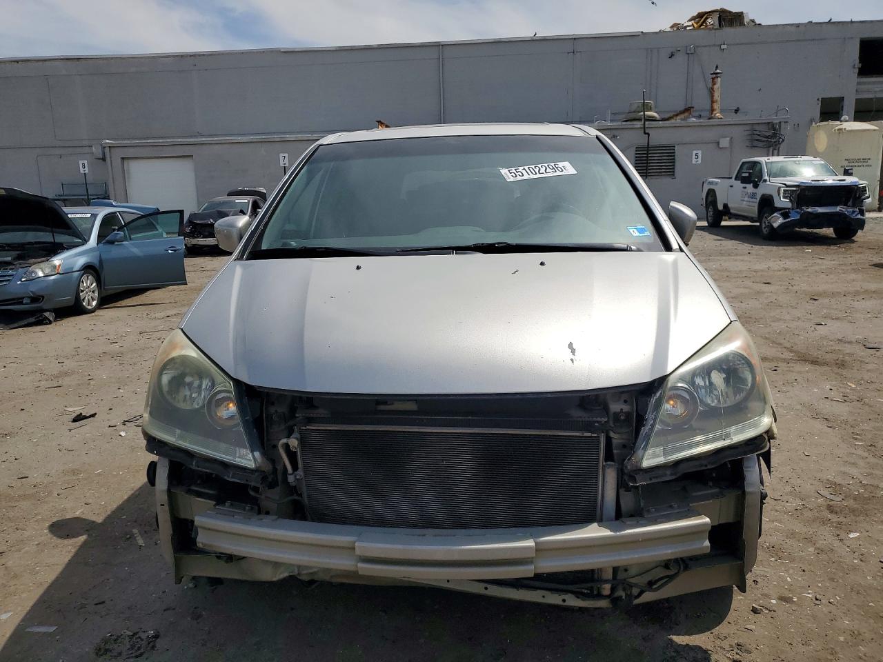 2009 Honda Odyssey Exl Silver vin: 5FNRL38729B025983
