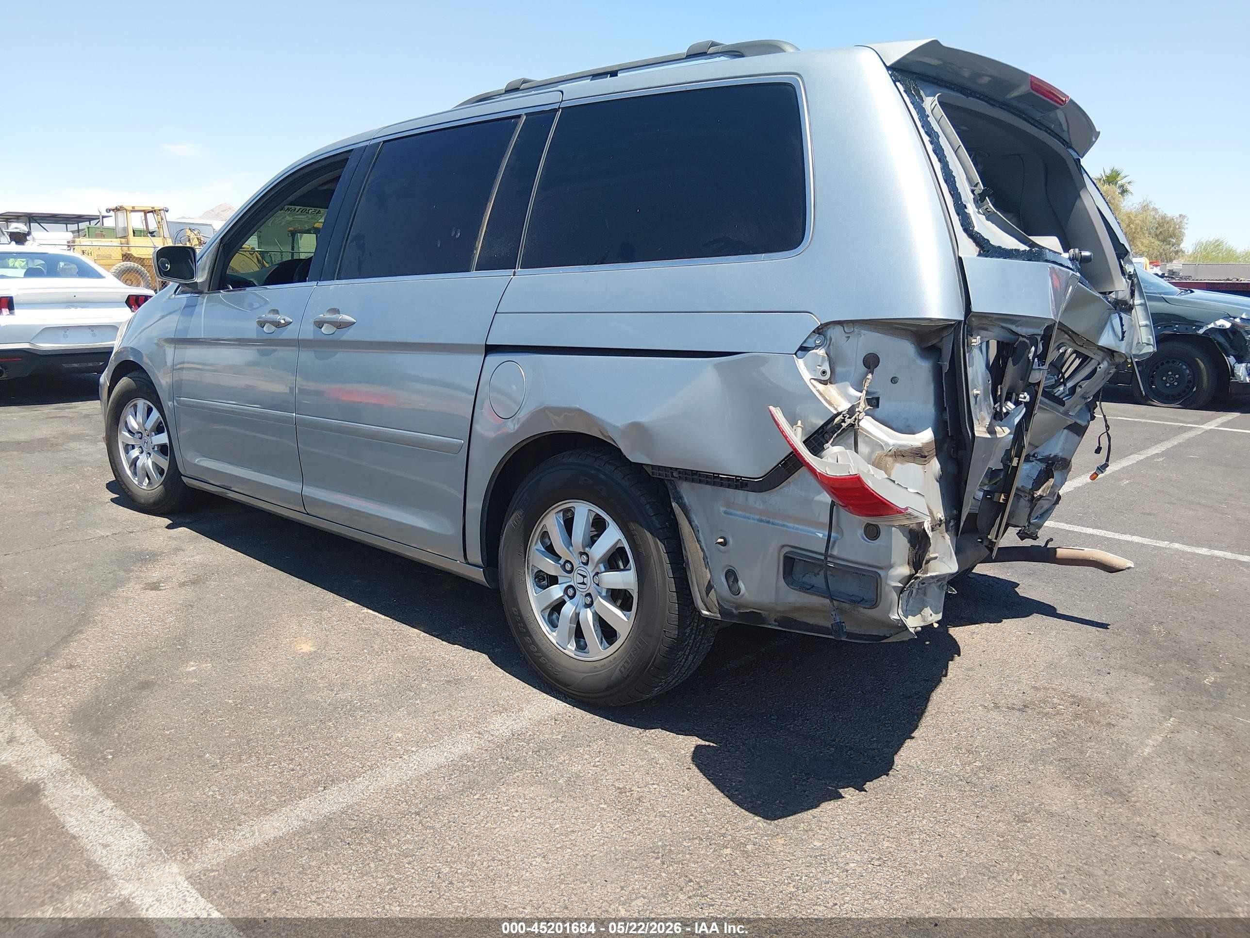 2009 Honda Odyssey Ex-l Серебряный vin: 5FNRL38729B026180
