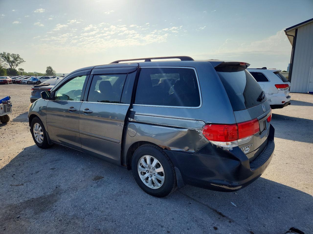 2009 Honda Odyssey Exl Серый vin: 5FNRL38729B029662