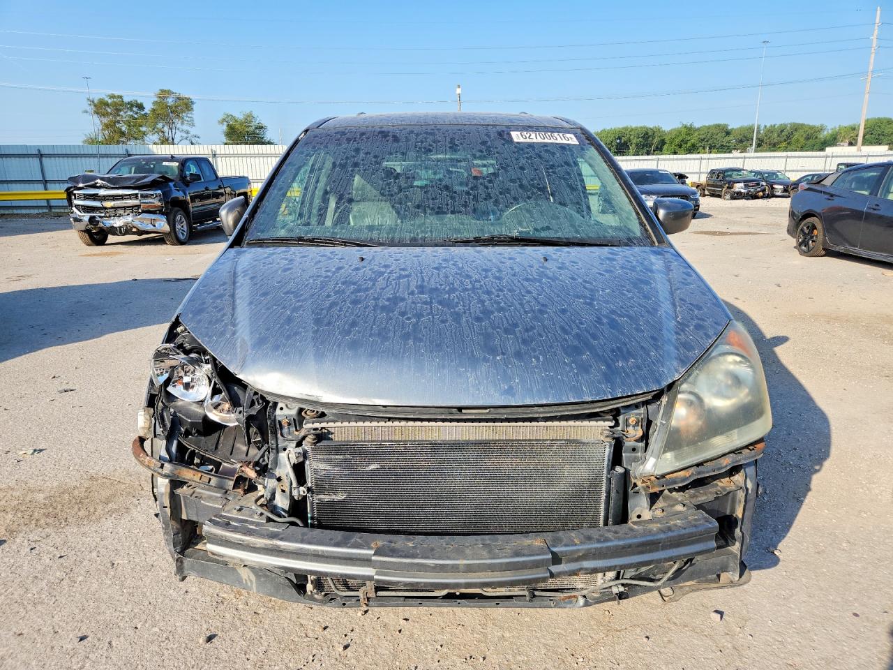 2009 Honda Odyssey Exl Серый vin: 5FNRL38729B029662