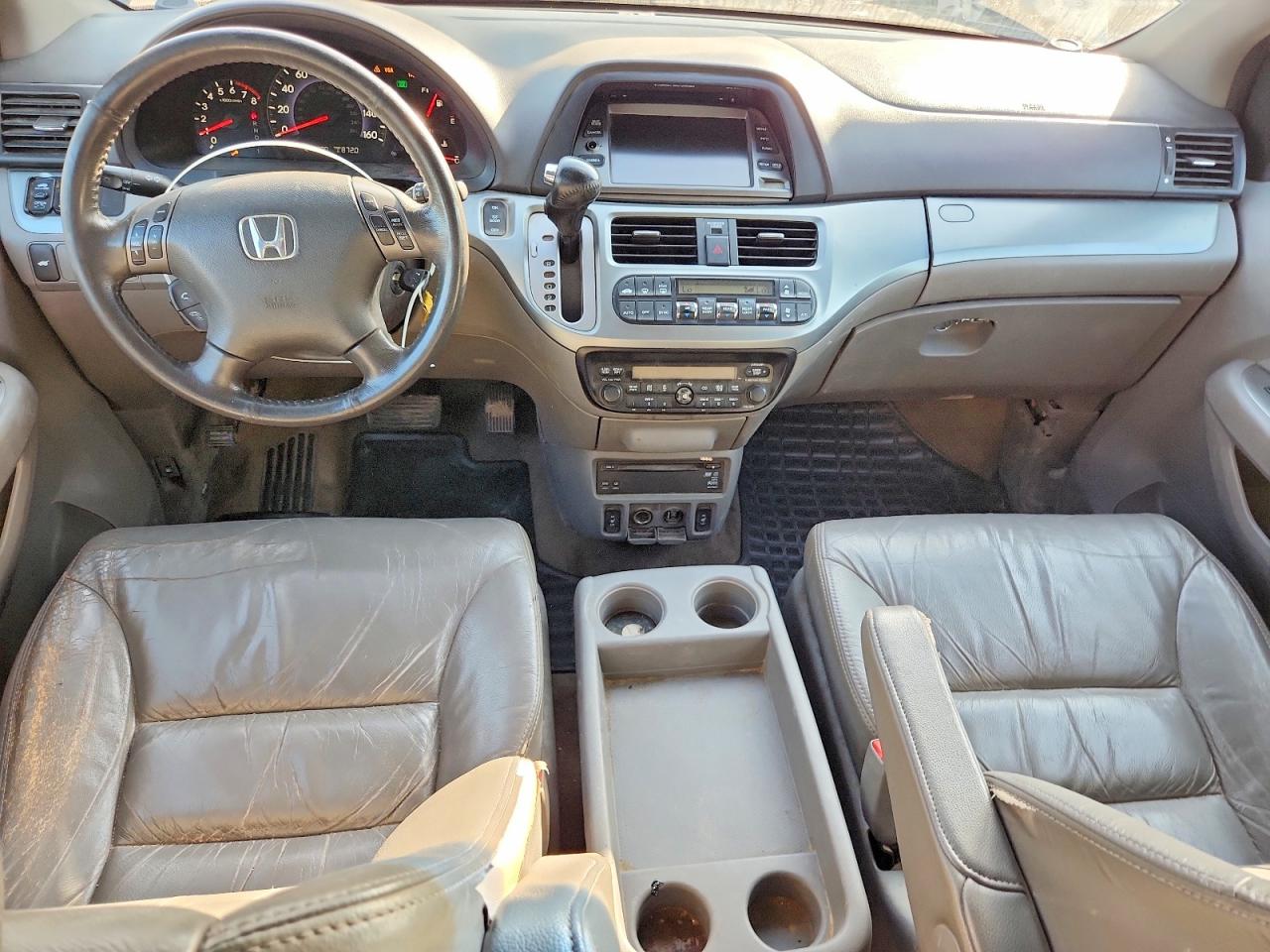 2009 Honda Odyssey Exl Серый vin: 5FNRL38729B029662