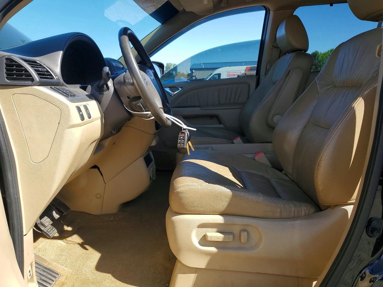 2009 Honda Odyssey Exl Black vin: 5FNRL38729B055002