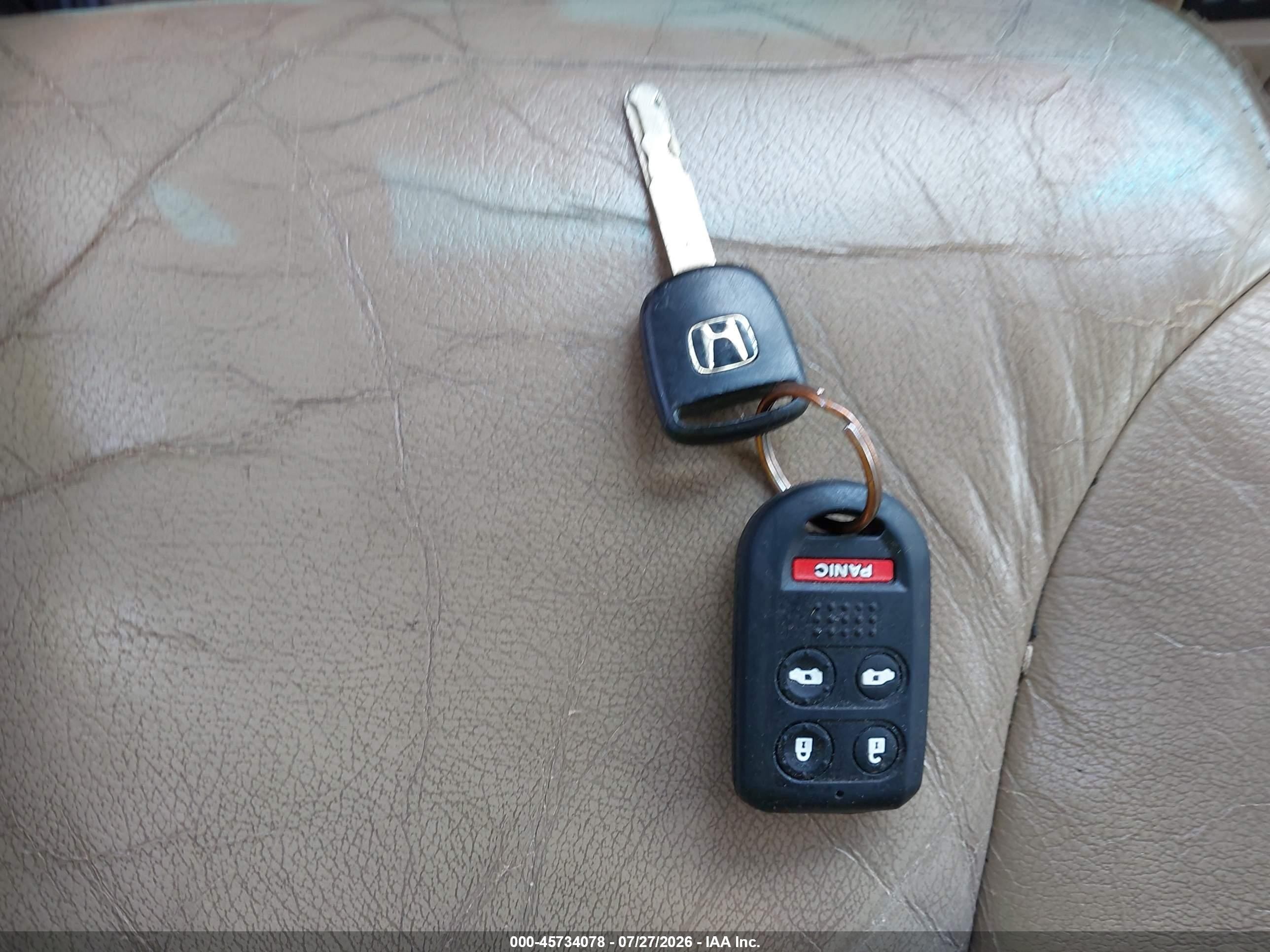 2005 Honda Odyssey Ex-l Черный vin: 5FNRL38735B003260