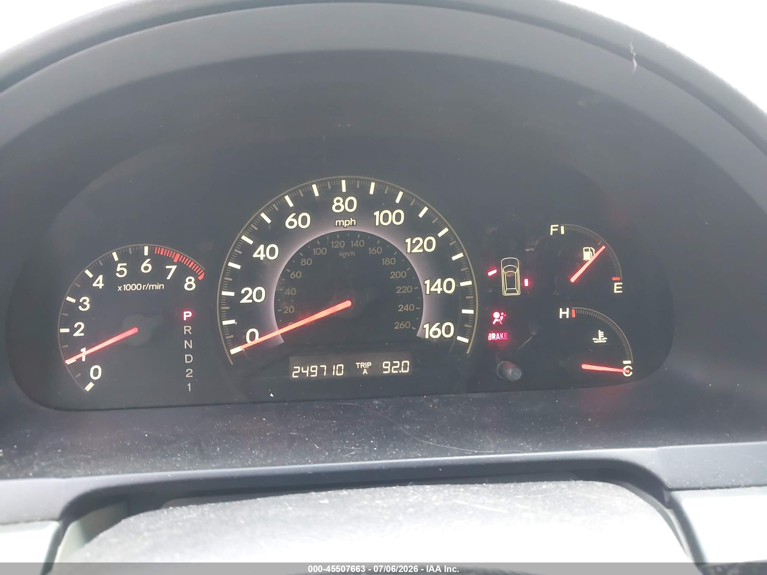 2006 Honda Odyssey Ex-l Gray vin: 5FNRL38736B006032