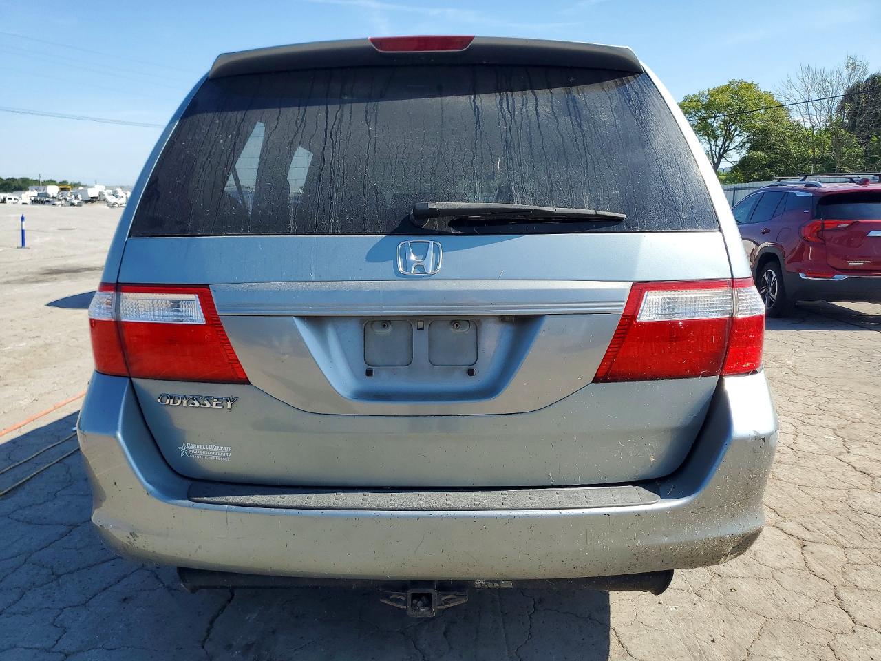 2006 Honda Odyssey Exl Синий vin: 5FNRL38736B032436
