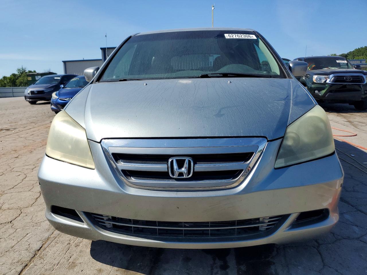 2006 Honda Odyssey Exl Синий vin: 5FNRL38736B032436