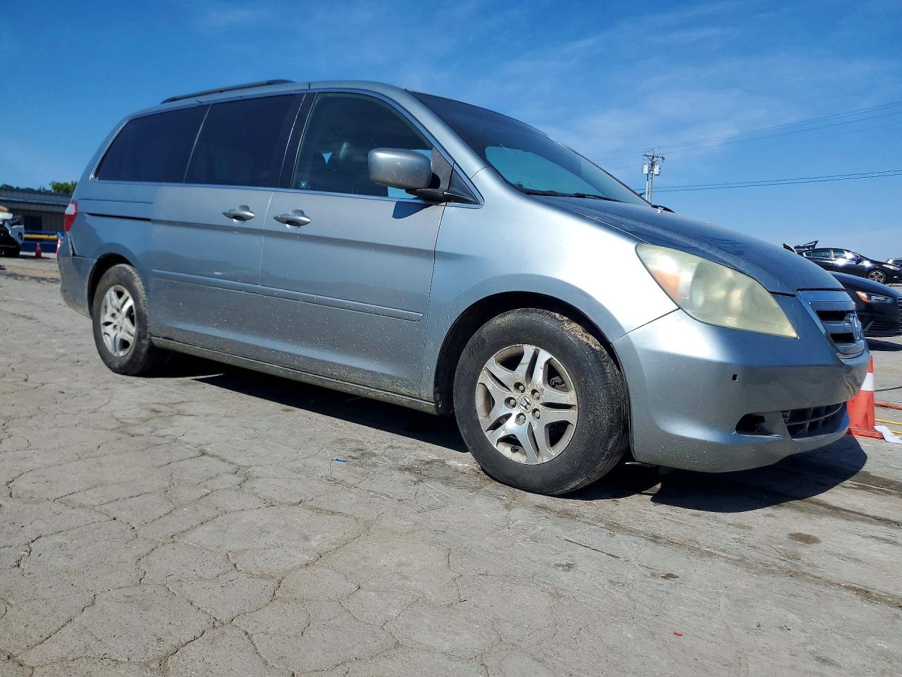 2006 Honda Odyssey Exl Синий vin: 5FNRL38736B032436
