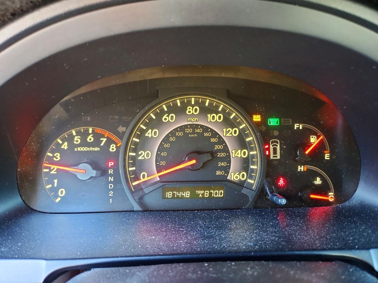 2006 Honda Odyssey Exl Blue vin: 5FNRL38736B038897