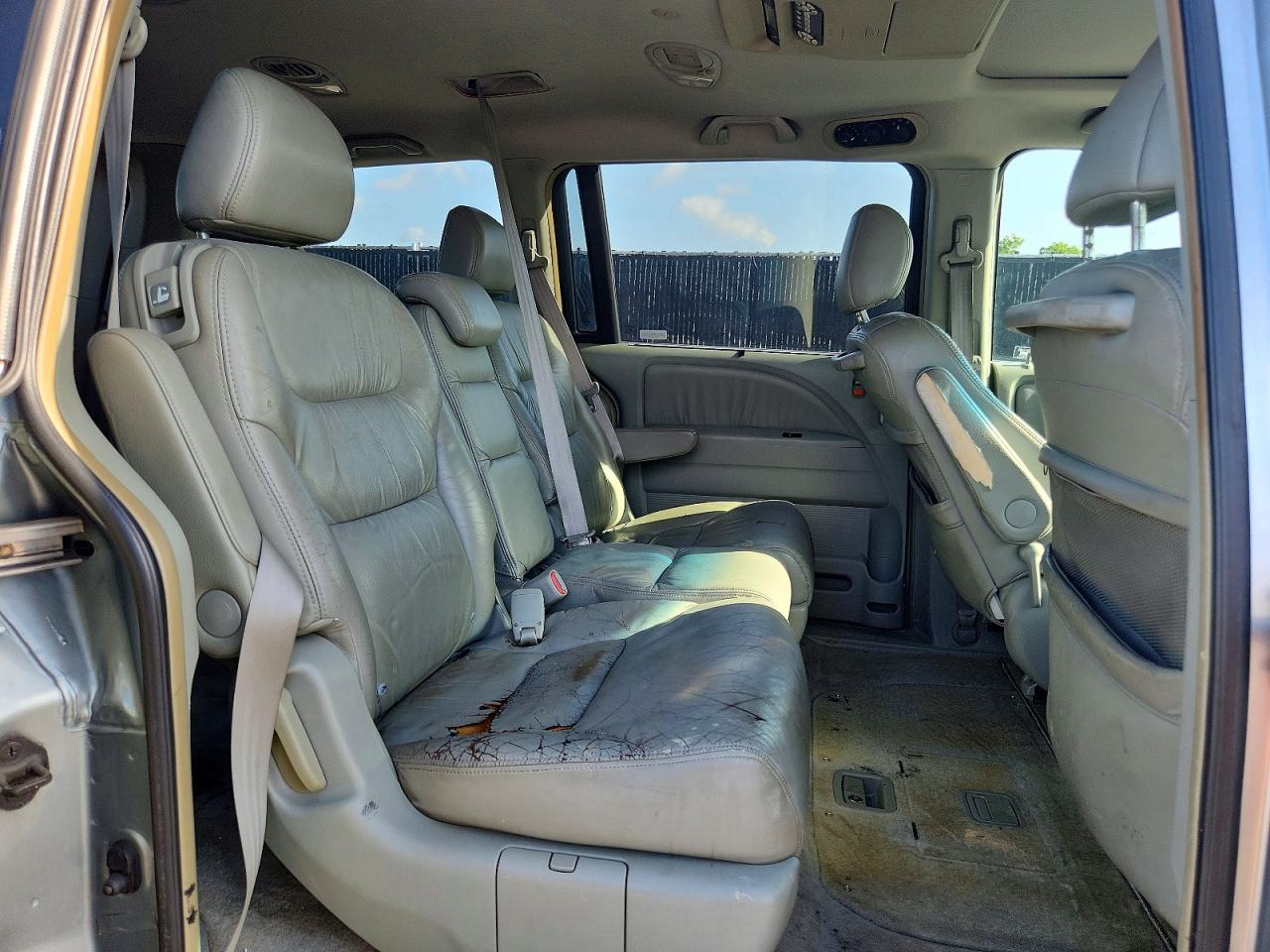 2006 Honda Odyssey Exl Blue vin: 5FNRL38736B038897