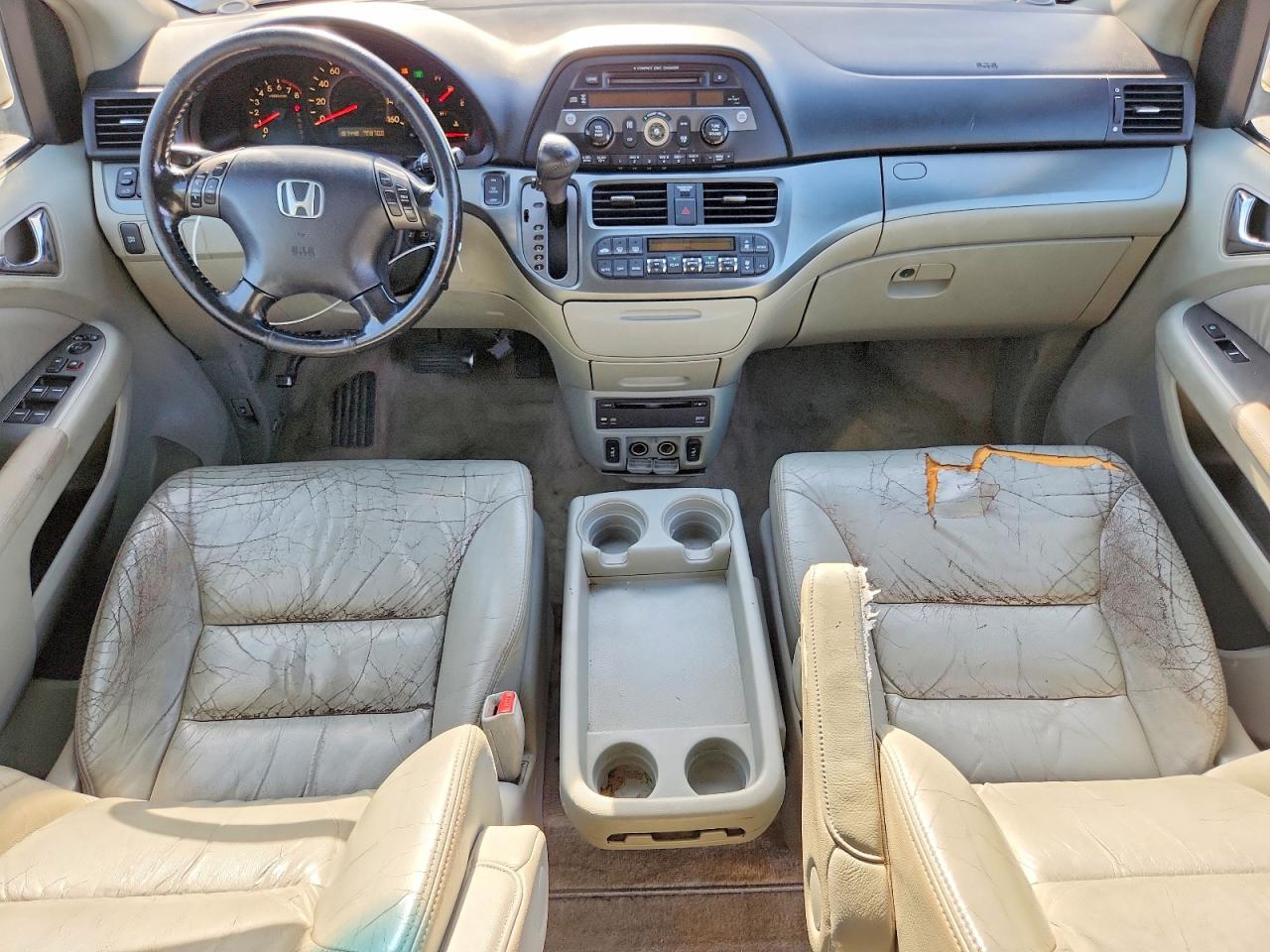 2006 Honda Odyssey Exl Blue vin: 5FNRL38736B038897