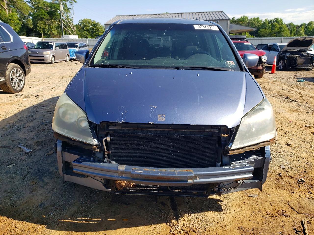 2006 Honda Odyssey Exl Blue vin: 5FNRL38736B102498