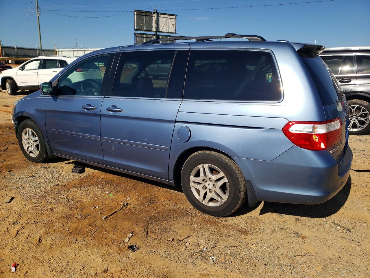 2006 Honda Odyssey Exl Blue vin: 5FNRL38736B102498