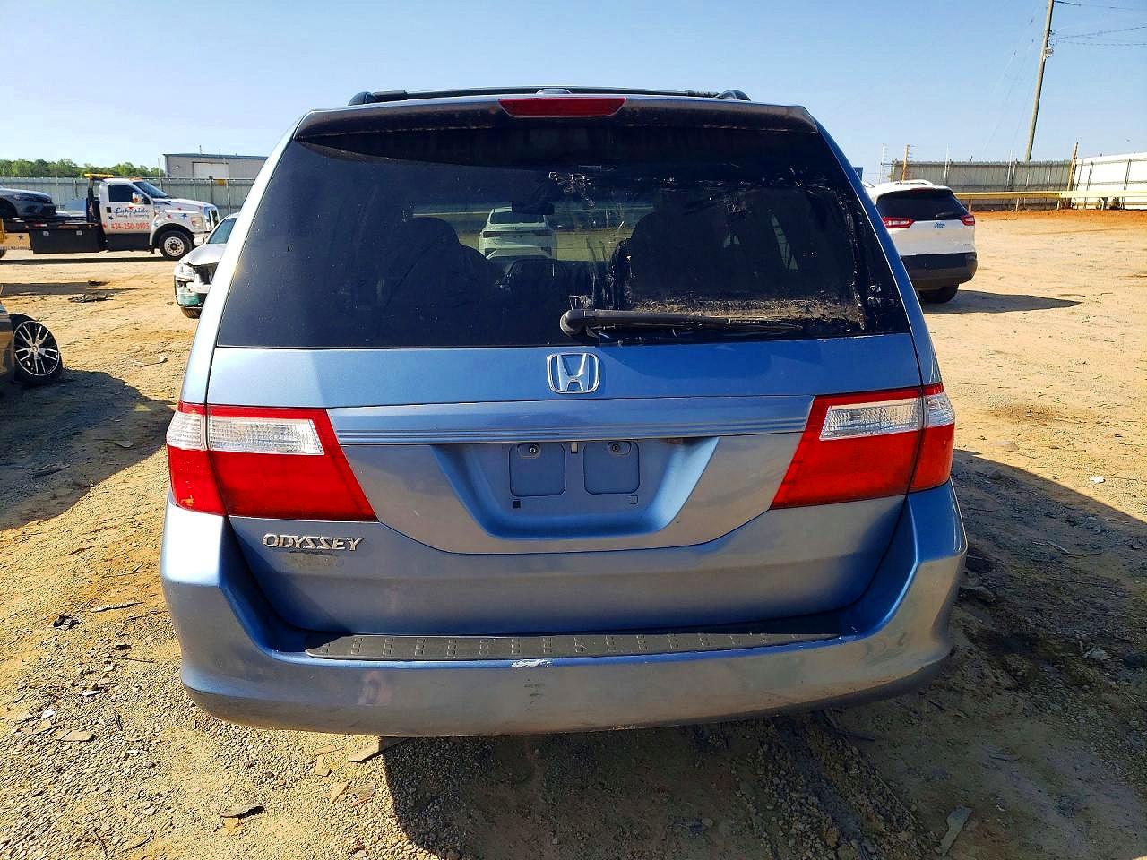 2006 Honda Odyssey Exl Blue vin: 5FNRL38736B102498