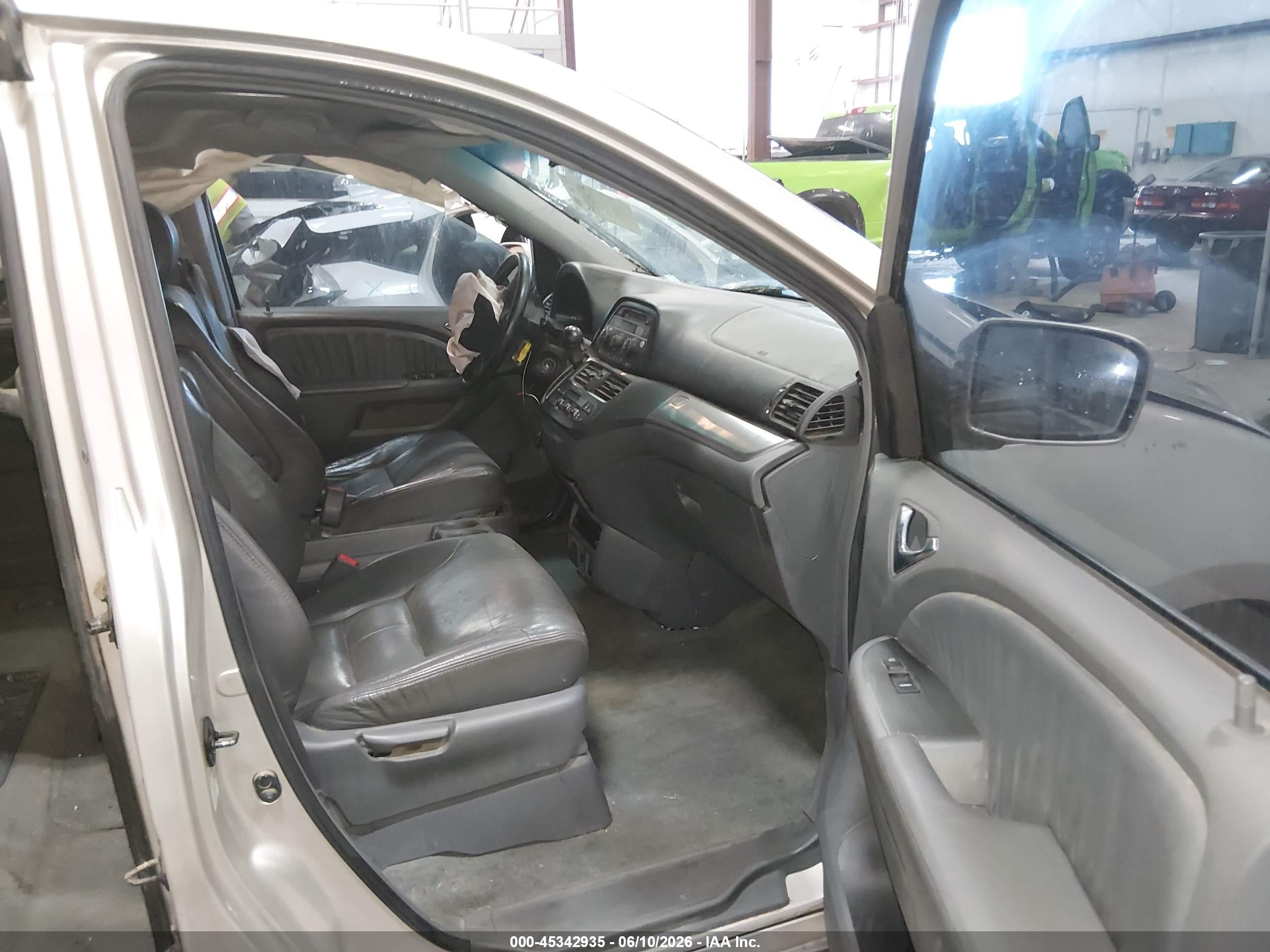 2006 Honda Odyssey Ex-l Серебряный vin: 5FNRL38736B412974