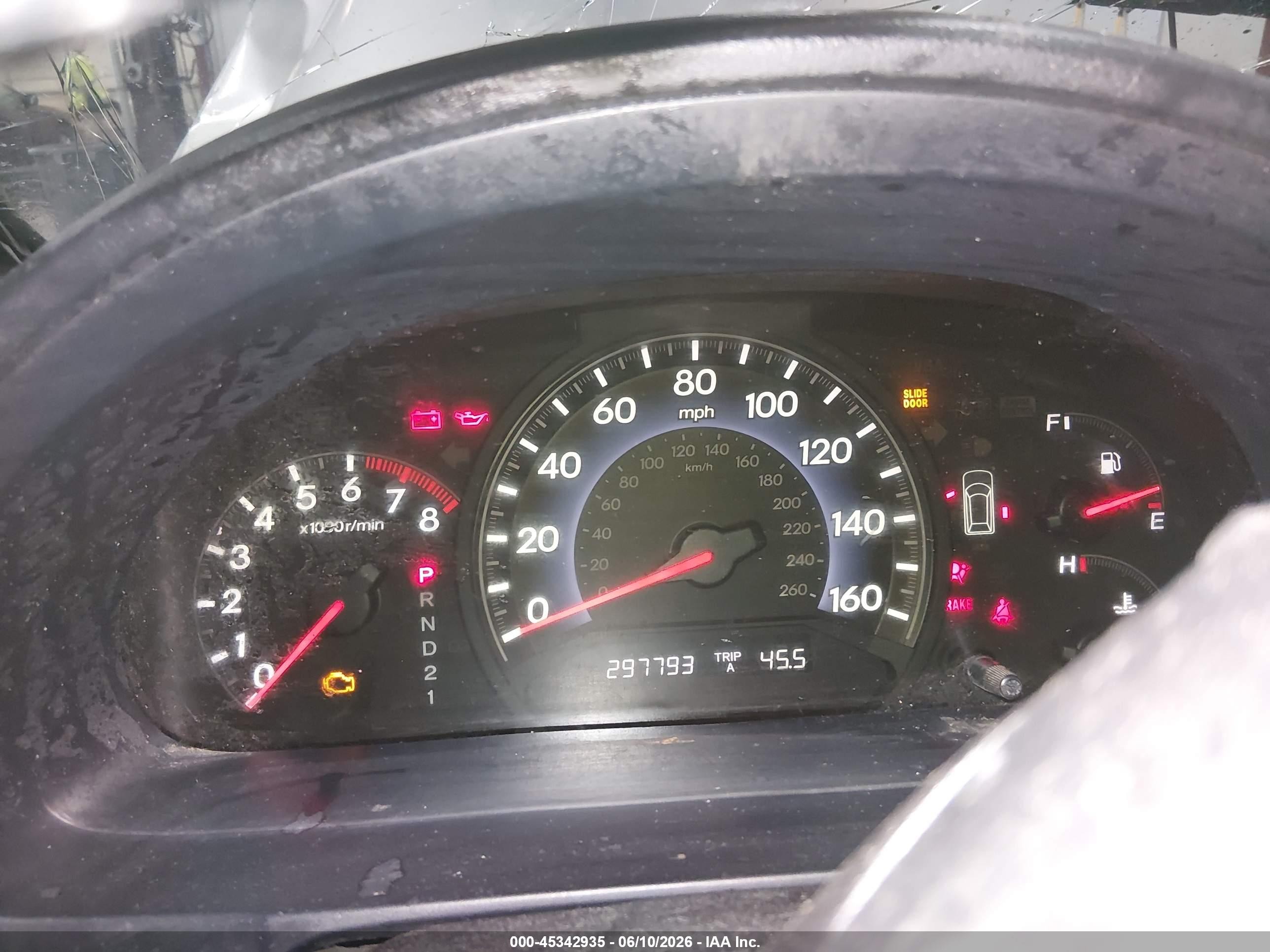 2006 Honda Odyssey Ex-l Серебряный vin: 5FNRL38736B412974
