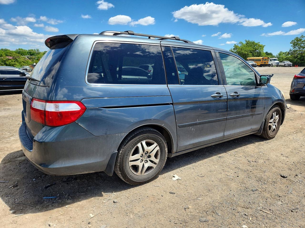 2006 Honda Odyssey Exl Серый vin: 5FNRL38736B447840