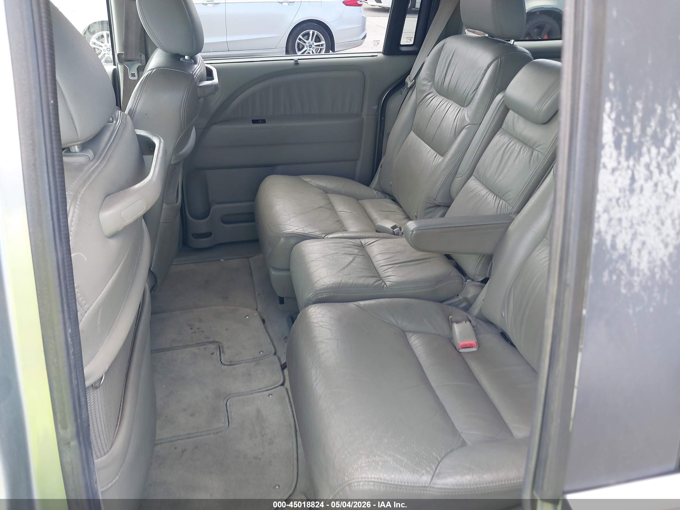 2007 Honda Odyssey Ex-l Light Blue vin: 5FNRL38737B007859