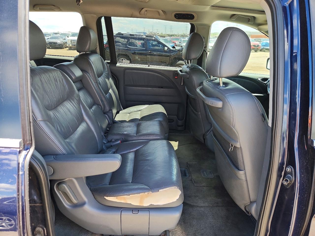2007 Honda Odyssey Exl Blue vin: 5FNRL38737B010793
