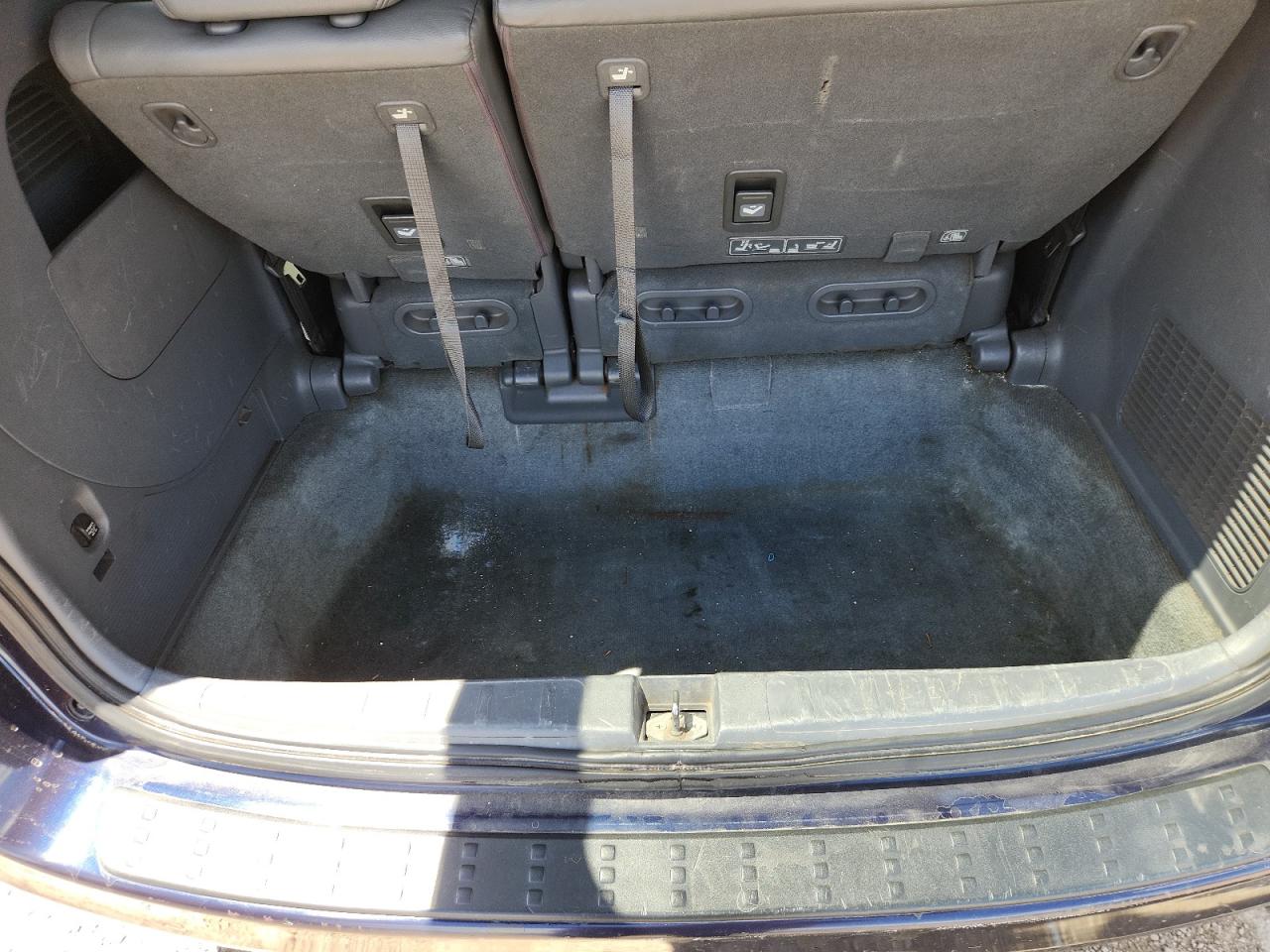 2007 Honda Odyssey Exl Blue vin: 5FNRL38737B010793 Damage: Trunk/Cargo Mat, Stained, Permanent