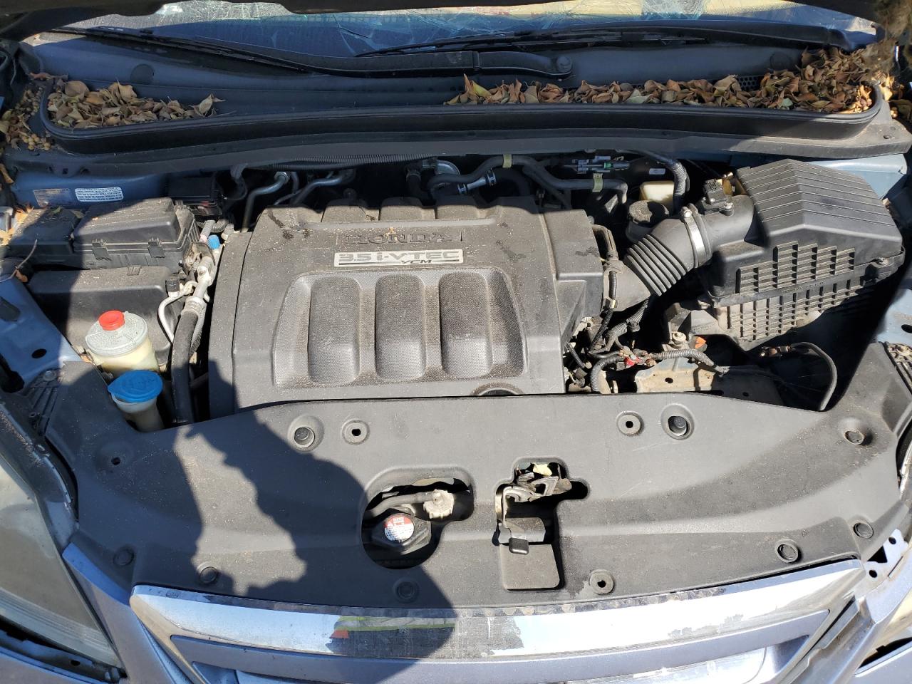 2007 Honda Odyssey Exl Blue vin: 5FNRL38737B013354