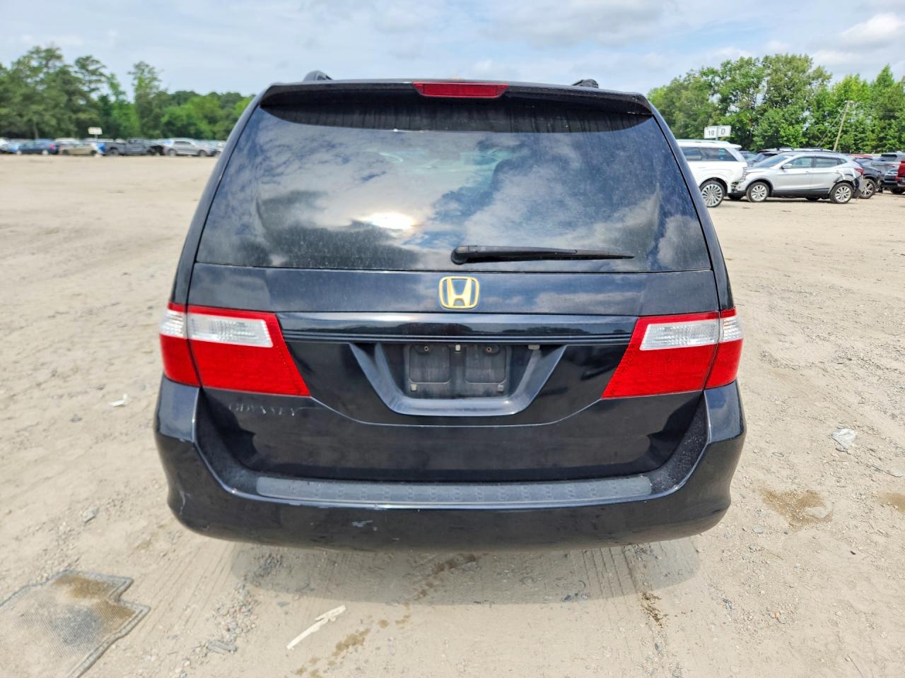 2007 Honda Odyssey Exl Black vin: 5FNRL38737B061064