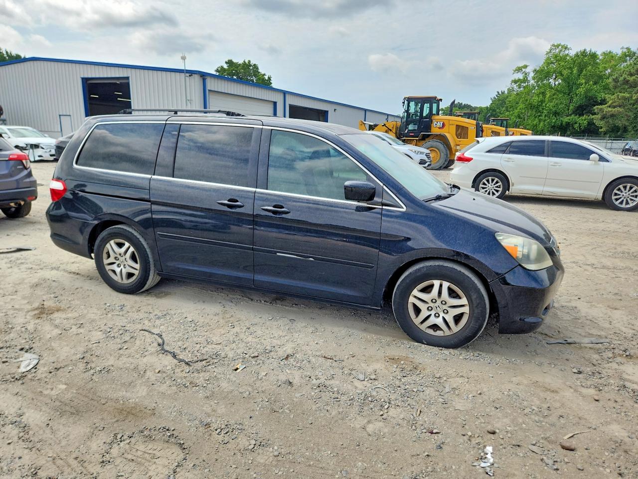 2007 Honda Odyssey Exl Black vin: 5FNRL38737B061064