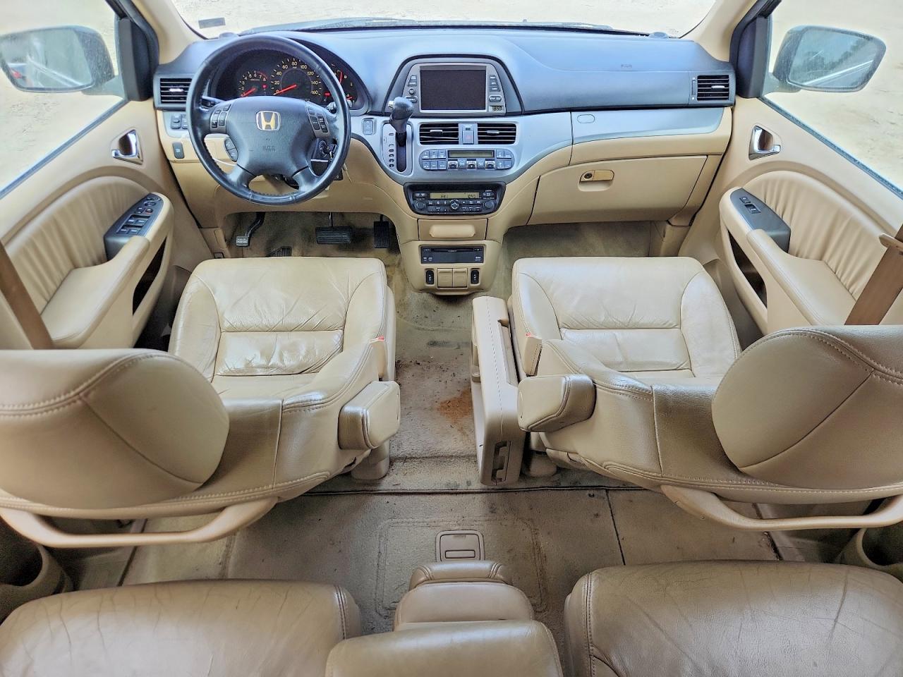 2007 Honda Odyssey Exl Black vin: 5FNRL38737B061064
