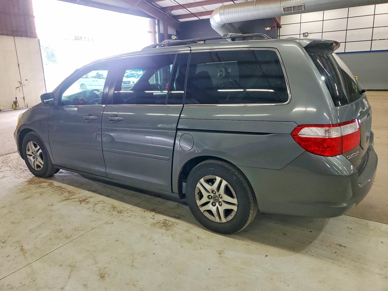 2007 Honda Odyssey Exl Gray vin: 5FNRL38737B066006