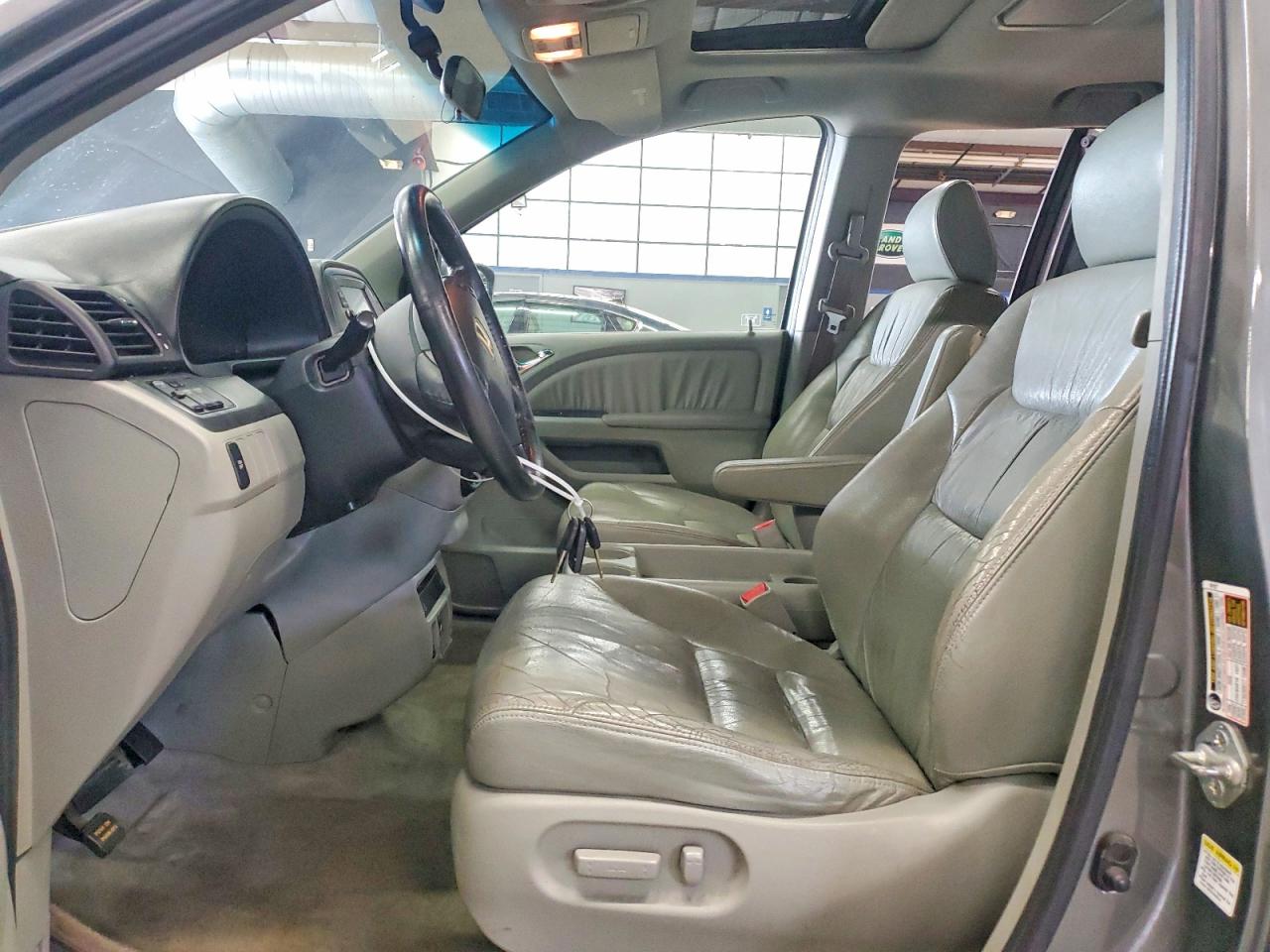 2007 Honda Odyssey Exl Gray vin: 5FNRL38737B066006