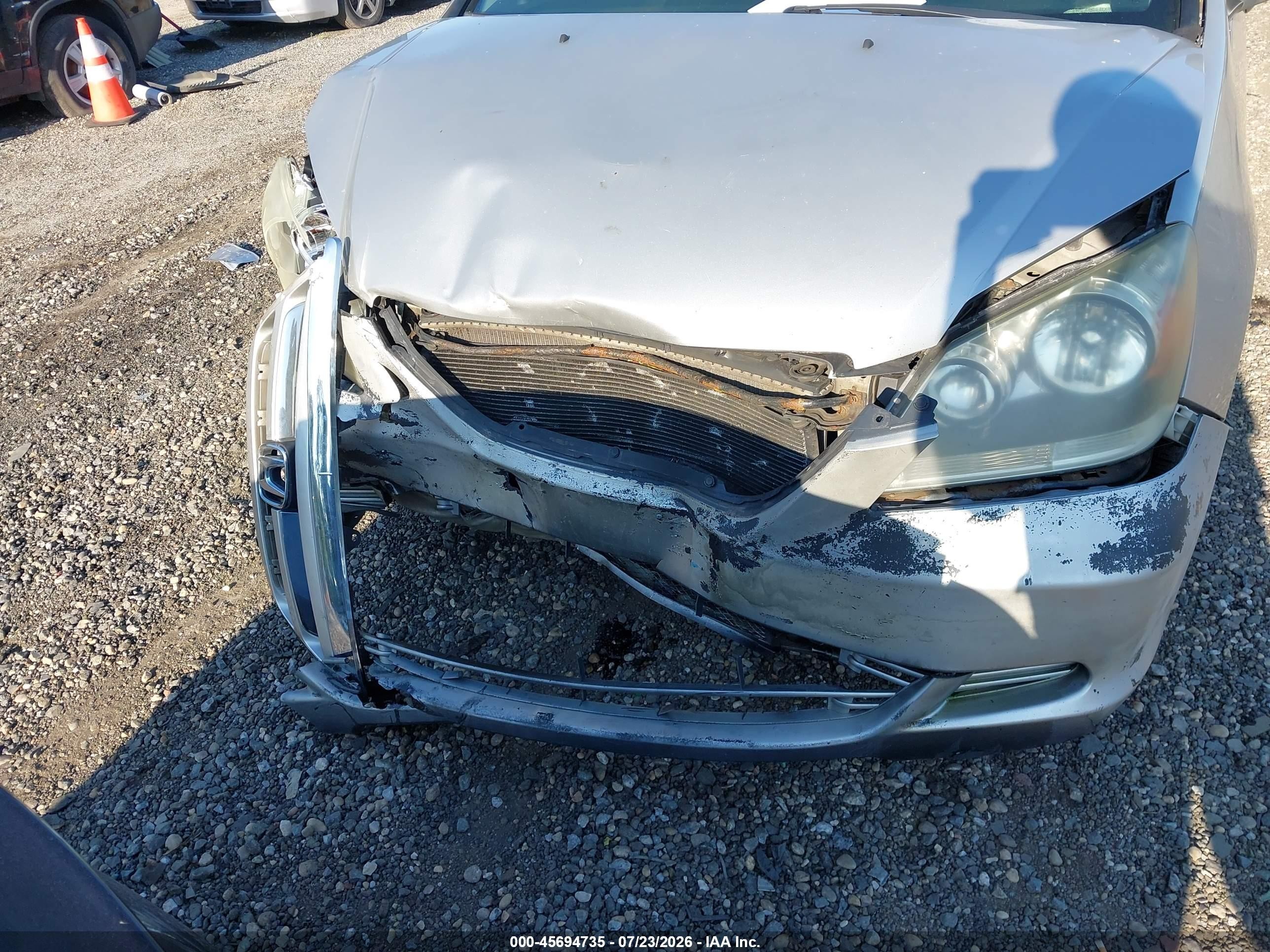 2007 Honda Odyssey Ex-l Silver vin: 5FNRL38737B076390