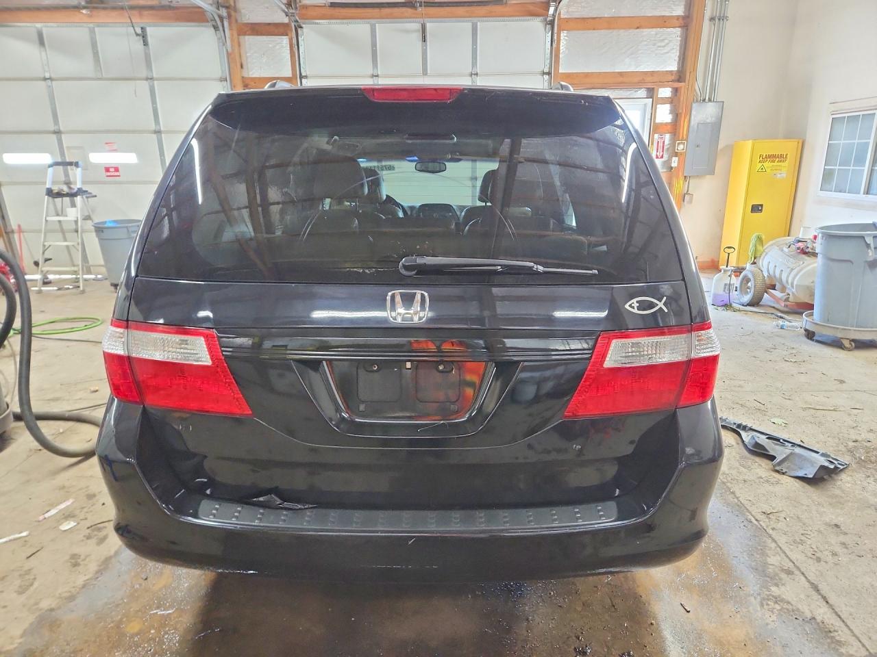 2007 Honda Odyssey Exl Черный vin: 5FNRL38737B091097