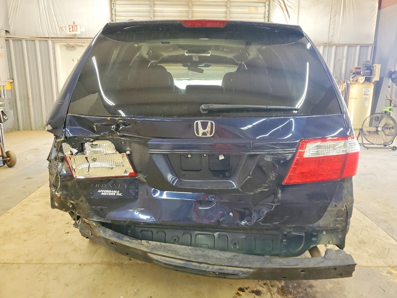 2007 Honda Oddesey Blue vin: 5FNRL38737B097725