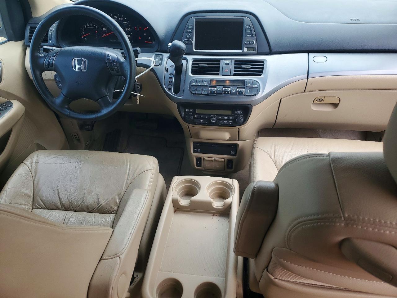 2007 Honda Odyssey Exl Tan vin: 5FNRL38737B111204