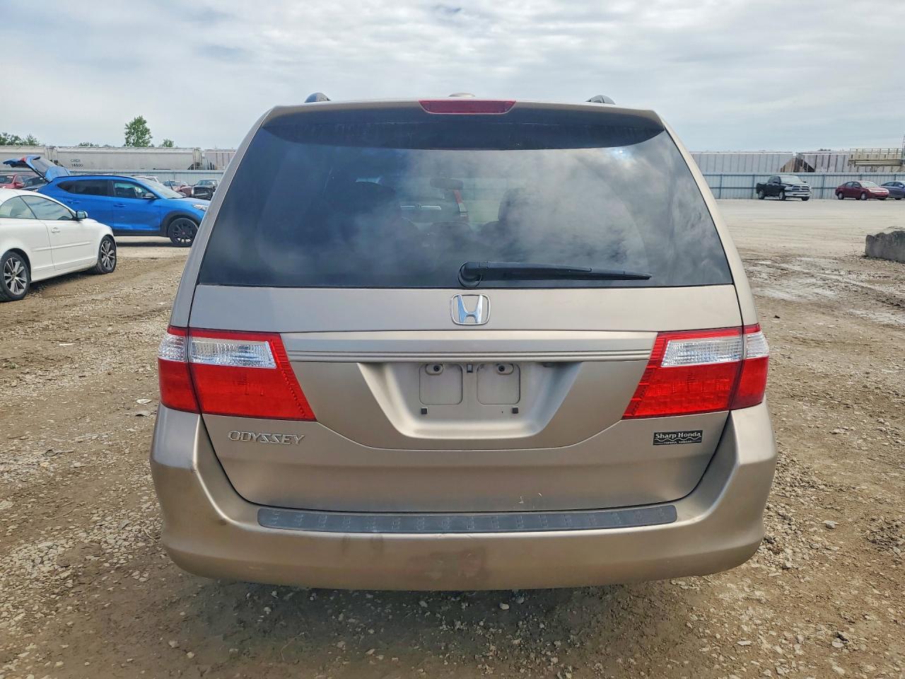 2007 Honda Odyssey Exl Tan vin: 5FNRL38737B111204