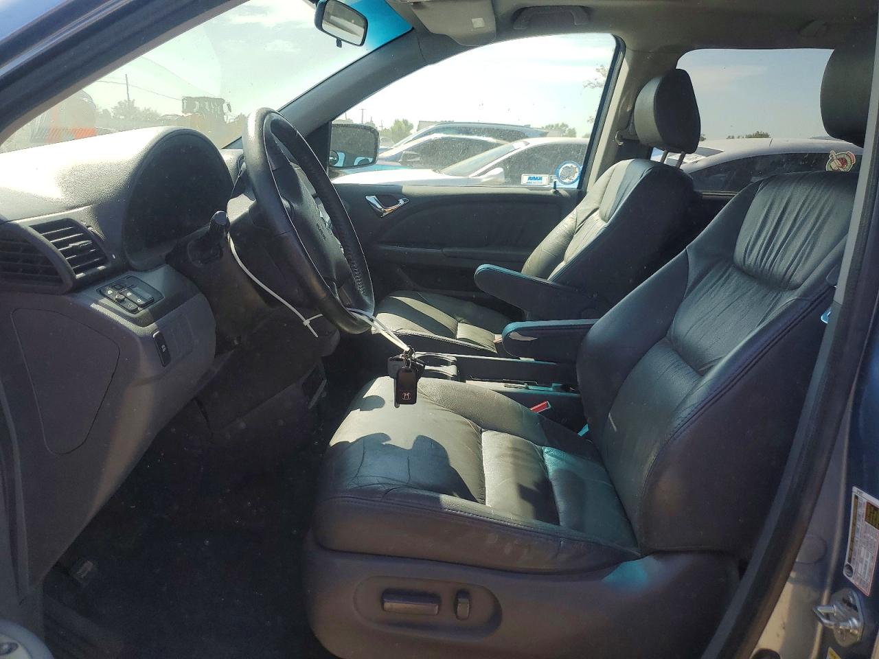 2007 Honda Odyssey Exl Blue vin: 5FNRL38737B121599