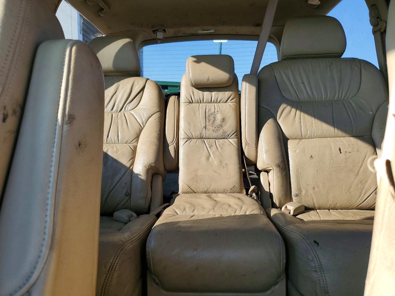 2007 Honda Odyssey Exl White vin: 5FNRL38737B137480
