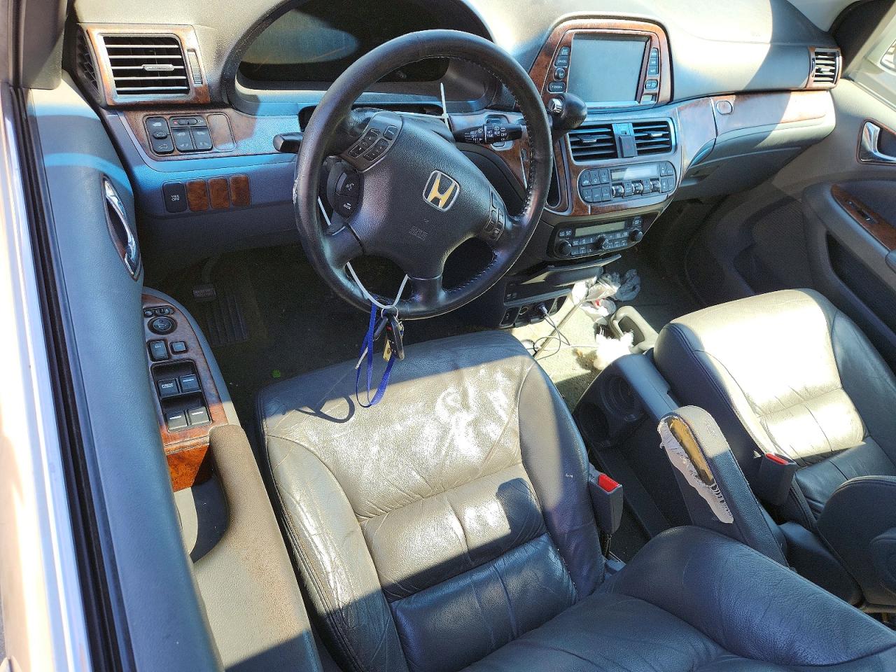 2007 Honda Odyssey Exl Gray vin: 5FNRL38737B141321