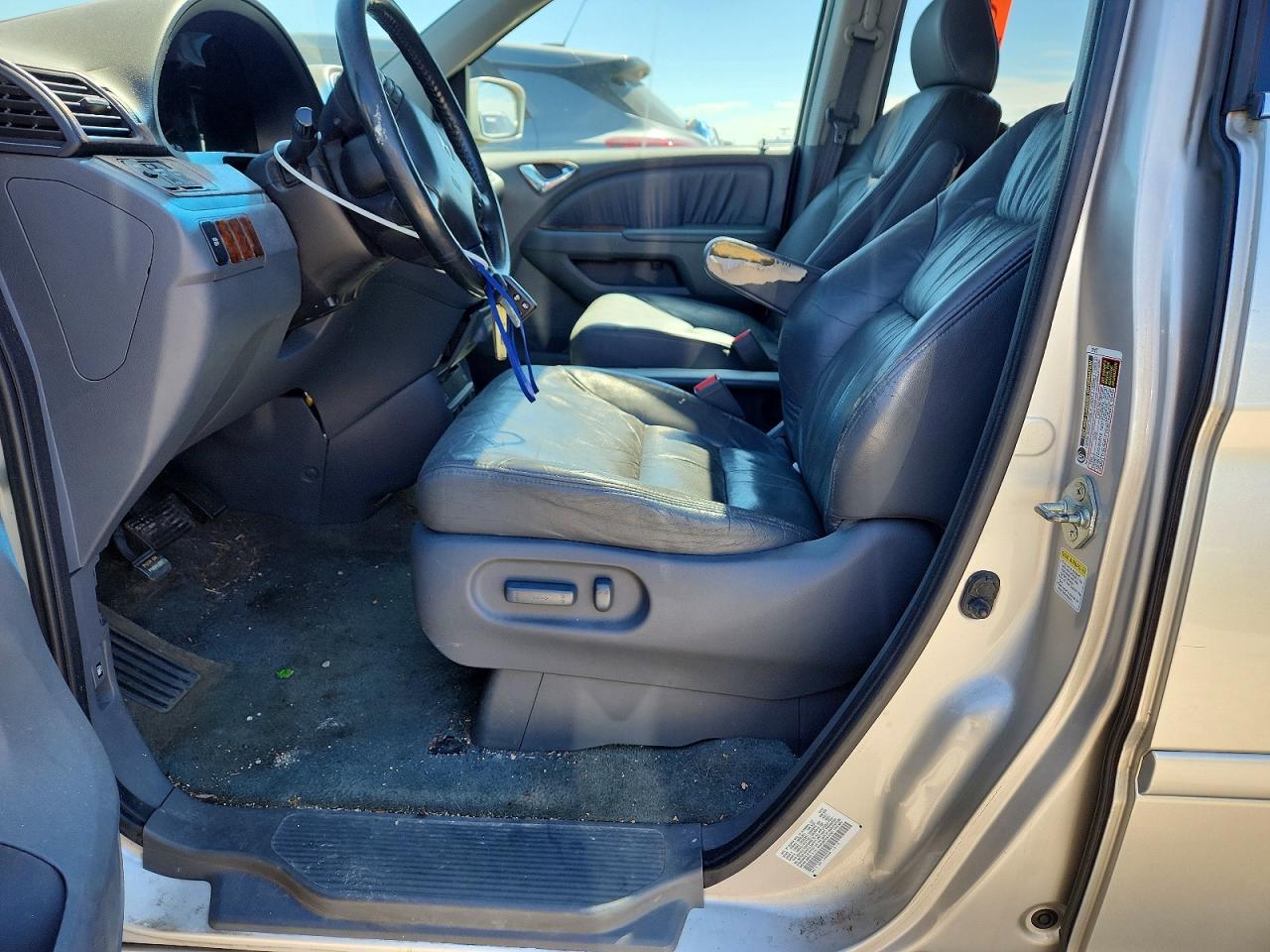 2007 Honda Odyssey Exl Gray vin: 5FNRL38737B141321