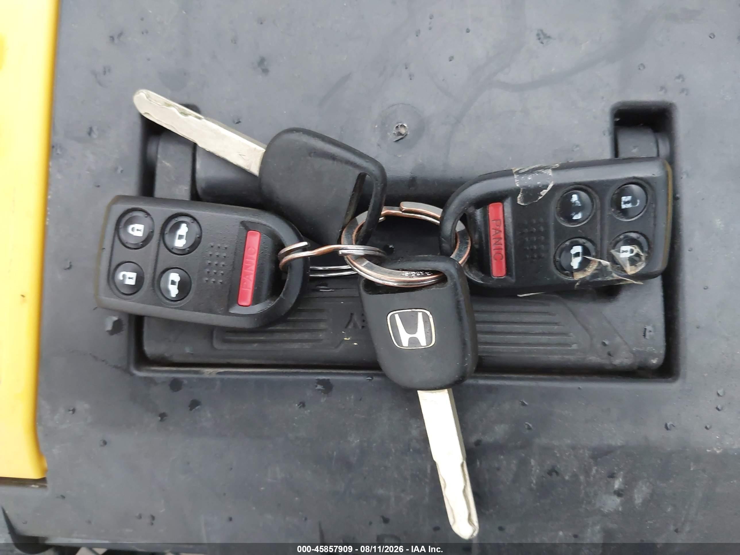 2007 Honda Odyssey Ex-l Black vin: 5FNRL38737B143442