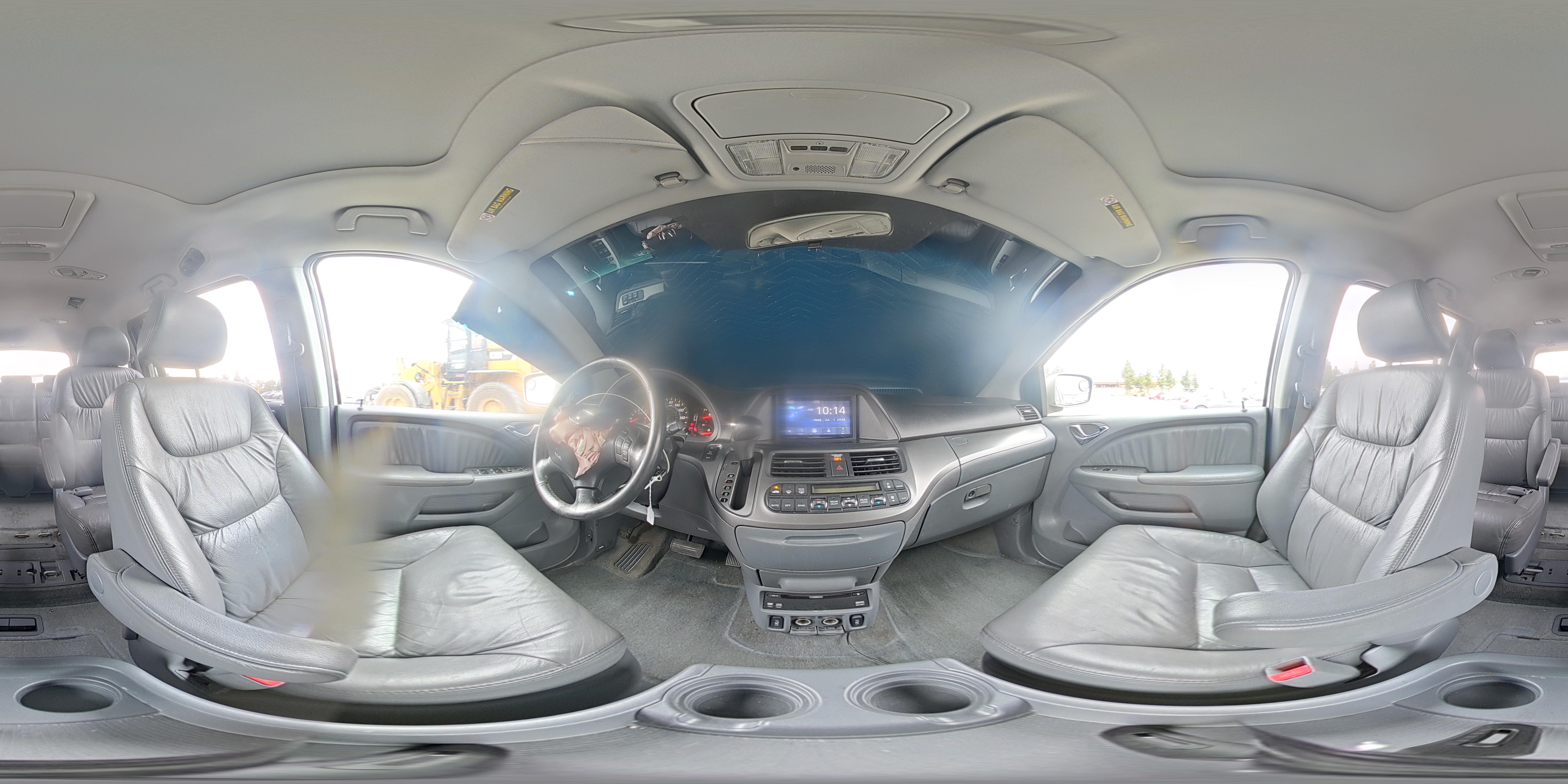 2007 Honda Odyssey Exl Серебряный vin: 5FNRL38737B455602