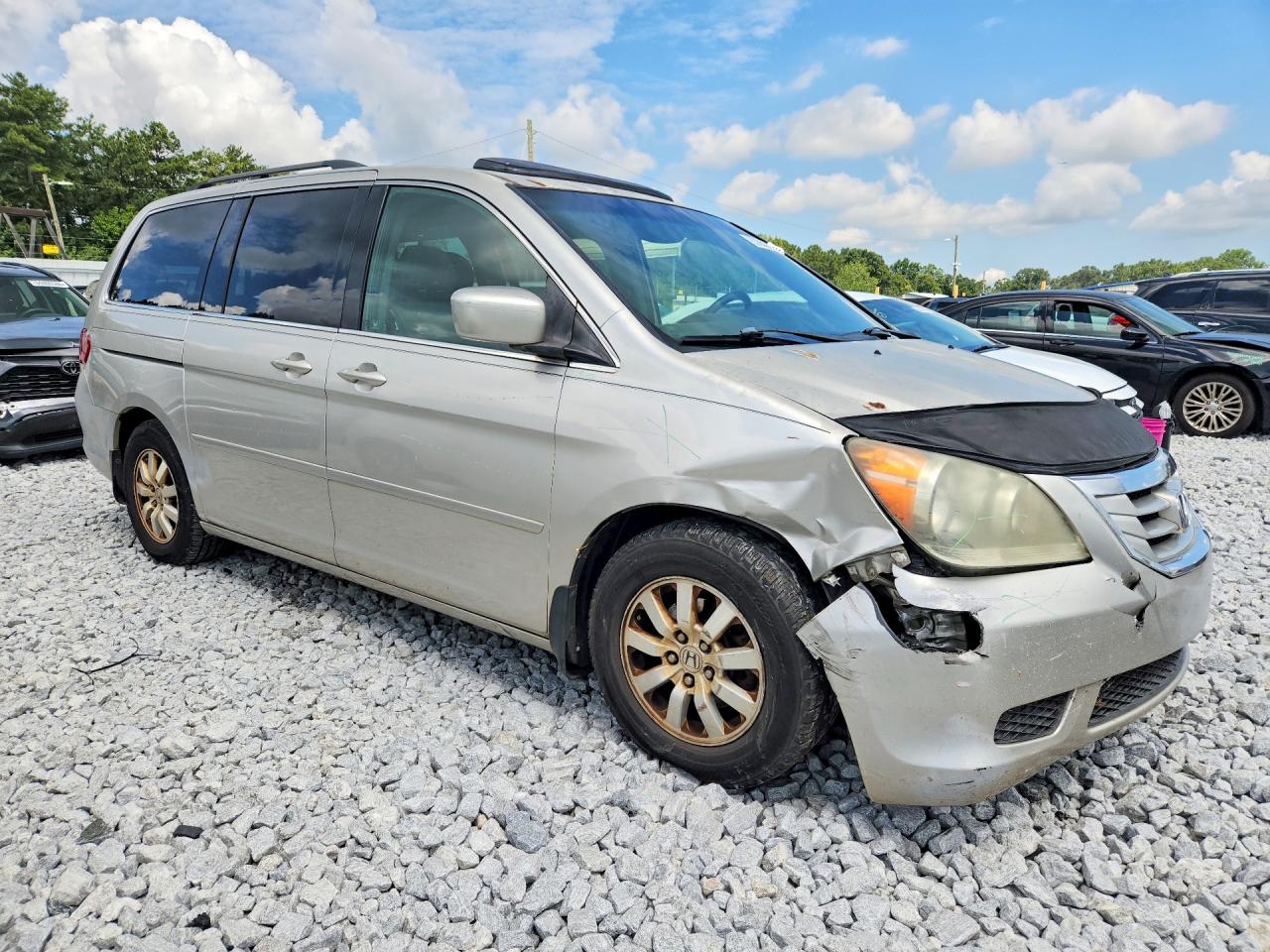 2008 Honda Odyssey Exl Silver vin: 5FNRL38738B006440