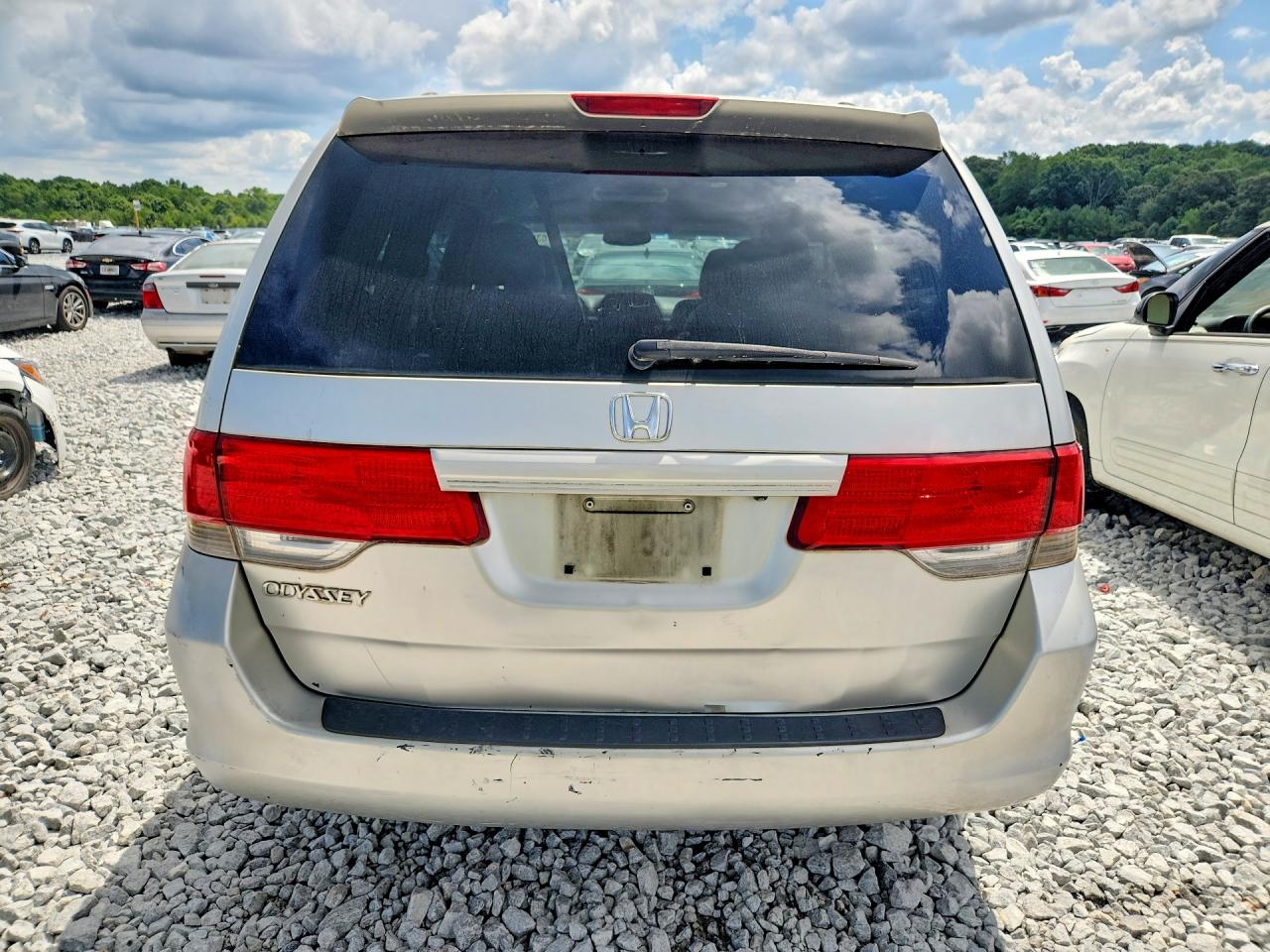 2008 Honda Odyssey Exl Silver vin: 5FNRL38738B006440