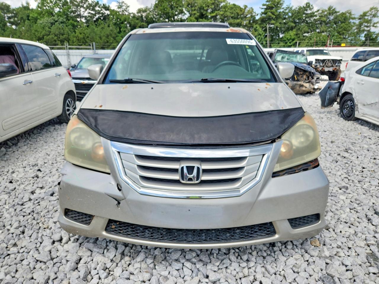2008 Honda Odyssey Exl Silver vin: 5FNRL38738B006440
