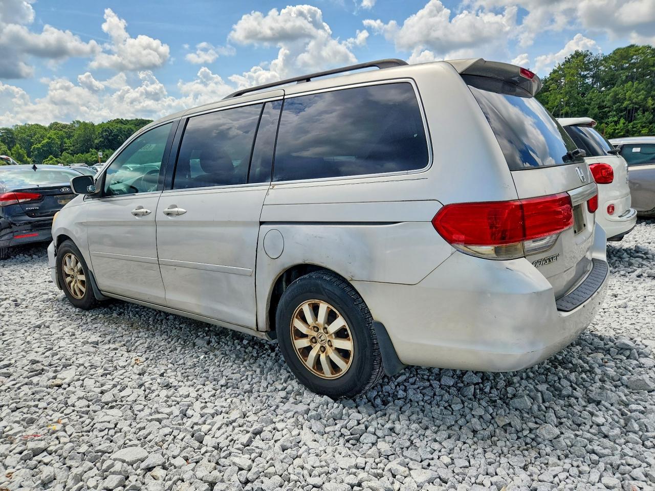 2008 Honda Odyssey Exl Silver vin: 5FNRL38738B006440
