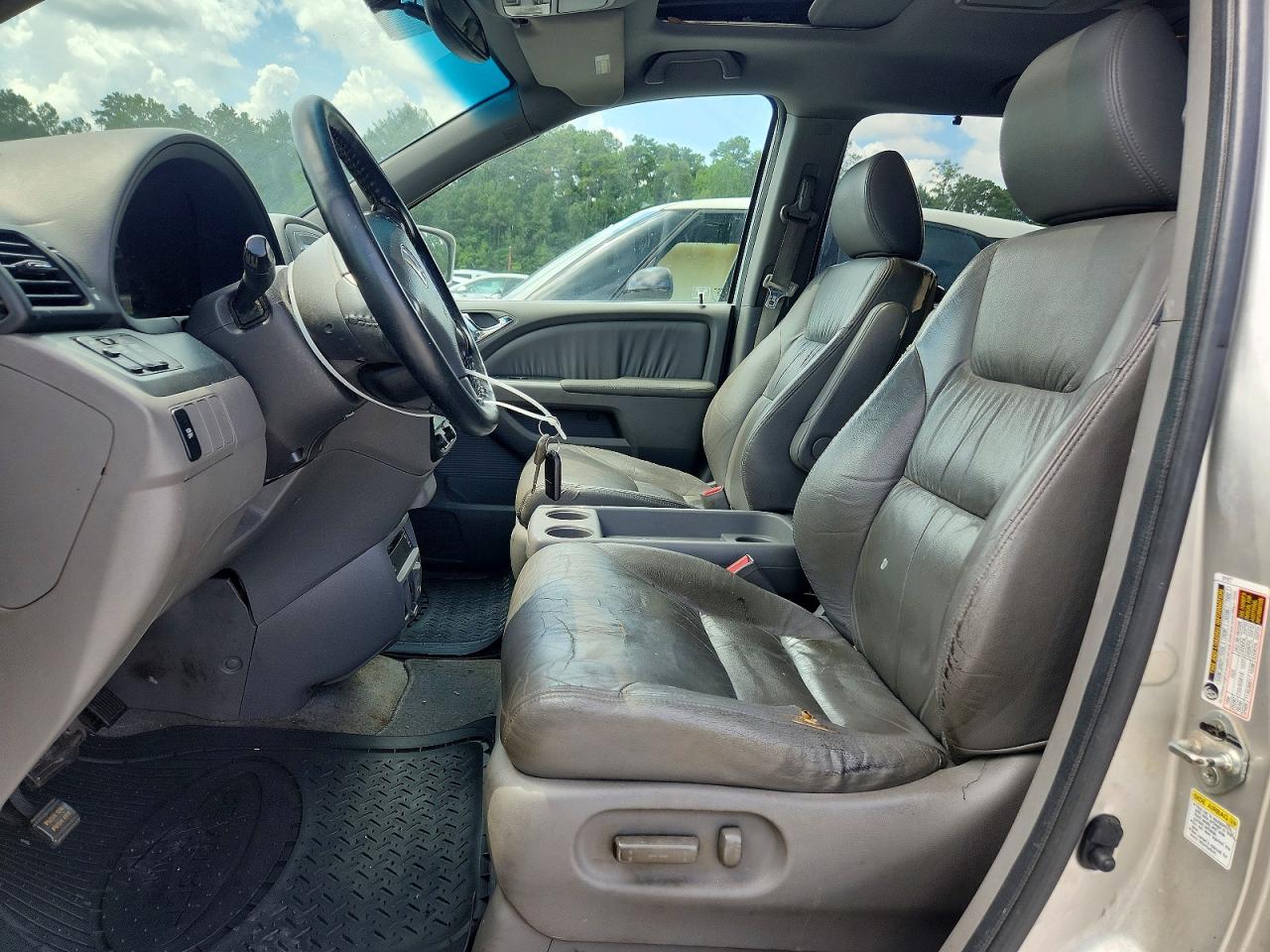2008 Honda Odyssey Exl Silver vin: 5FNRL38738B006440